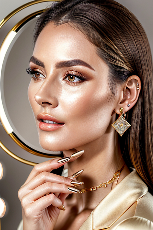 mirror photo pose girl simple