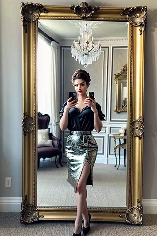 mirror selfie girl images